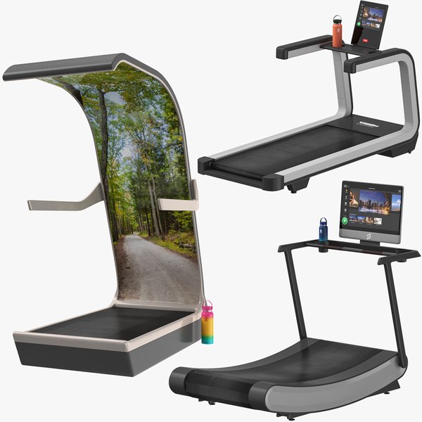 Treadmill Collection 3D model