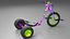 Pink Trike Bike -Glows in the Dark 3D model