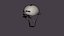 Matte Black Urban Bicycle Helmet with Brown Chin Straps