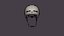Matte Black Urban Bicycle Helmet with Brown Chin Straps