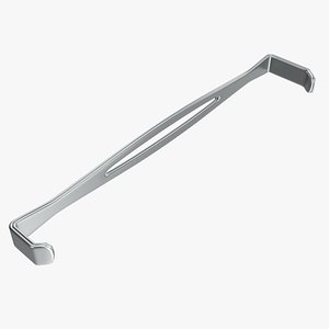 Operating Retractor Surgical Instrument 3D