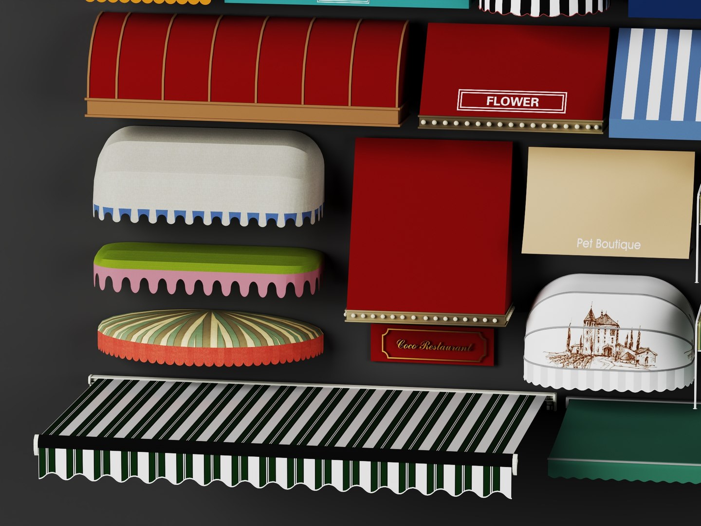3D Shop Awning Series model https://p.turbosquid.com/ts-thumb/6V/H5s8yL/Ln/14/jpg/1777865884/1920x1080/fit_q87/bd8f937051a22f2d66fc1d8f5d9c11b3e5322903/14.jpg