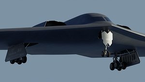 Northrop Grumman B-2 Spirit 3D Models For Download | TurboSquid