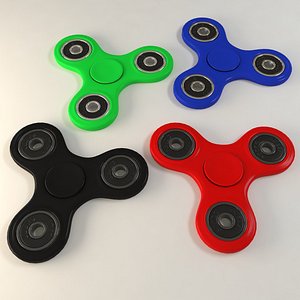 3D fidget spinner model