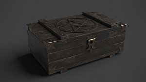 3D Witchs Box Closed