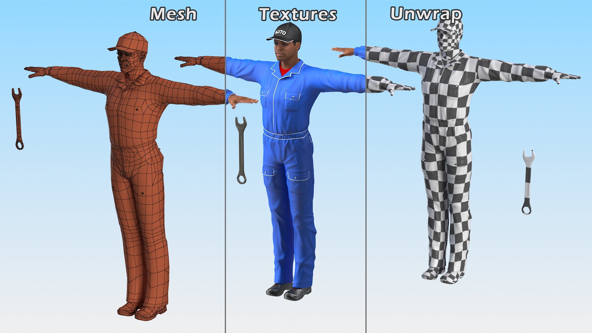 light skin black auto 3D model https://p.turbosquid.com/ts-thumb/6V/MhKQ1W/Kbd0hw8d/lightskinblackautomechanicriggedmb3dmodel024/jpg/1609702150/1920x1080/fit_q87/1afe343c0456894481b7dd3b1343bcb590600c69/lightskinblackautomechanicriggedmb3dmodel024.jpg