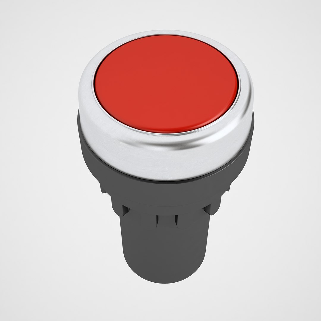 3D Industrial Button TurboSquid 1297970