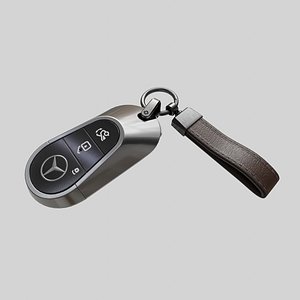 3D Mercedes Benz S class key Posed 2020