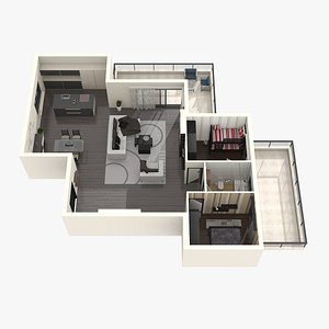 3D Floor Plan 2