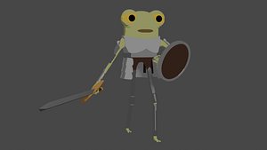 3D model Frog knight