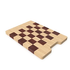 3D High-Quality Wooden Cutting Board