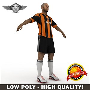 Soccer football player