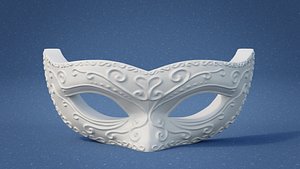 Hanging Prop - Carnival Venetian Mask 3D model