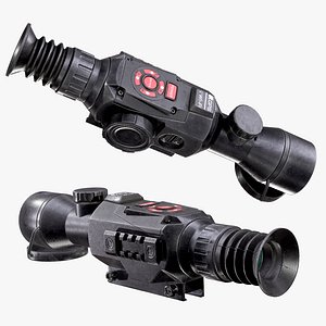ATN X-Sight II HD 5-20X Optic AAA PBR Game Ready Attachment