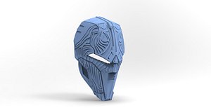 Star Wars Syth Acolite Mask for print model