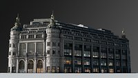 Grands Magasins Printemps Boulevard Haussmann Paris