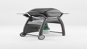 Weber Barbecue and Grill 3D Model