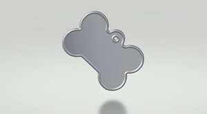 dog tag 3D model