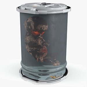 Containing Demon Fetus Capsule Blue