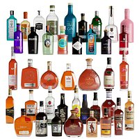 Bottles Vol 2 40 Bottles Gins Rum Congac