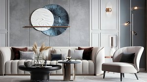 Sofa and coffee table combination