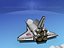 landing space shuttle dxf
