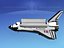 landing space shuttle dxf