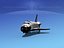 landing space shuttle dxf