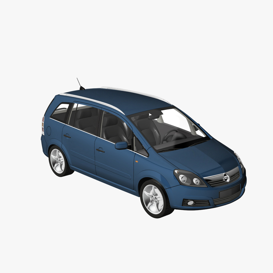 Opel Zafira (B) 2013 Modèle 3D