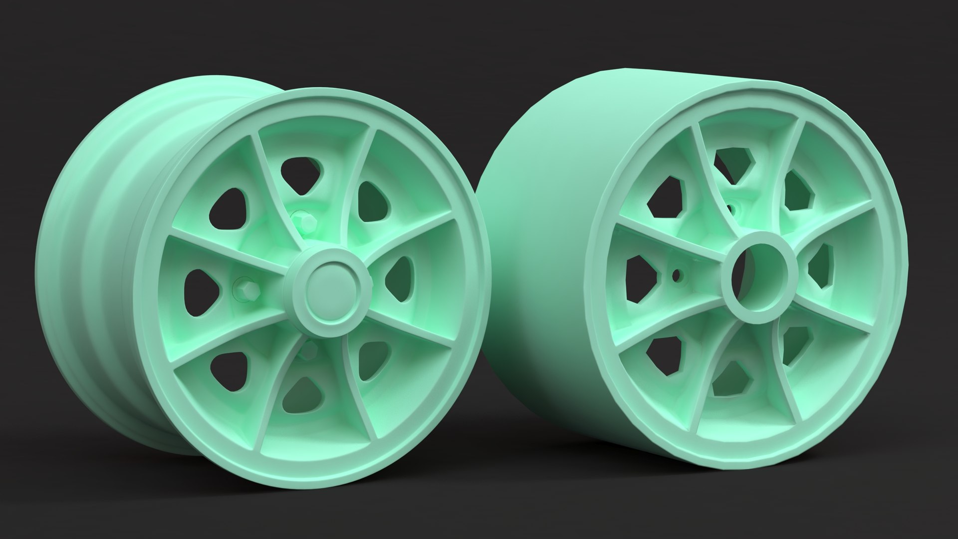 3D Classic Mini D1 Wheel - TurboSquid 2042712