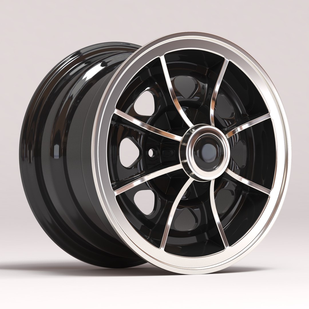 3D Classic Mini D1 Wheel - TurboSquid 2042712
