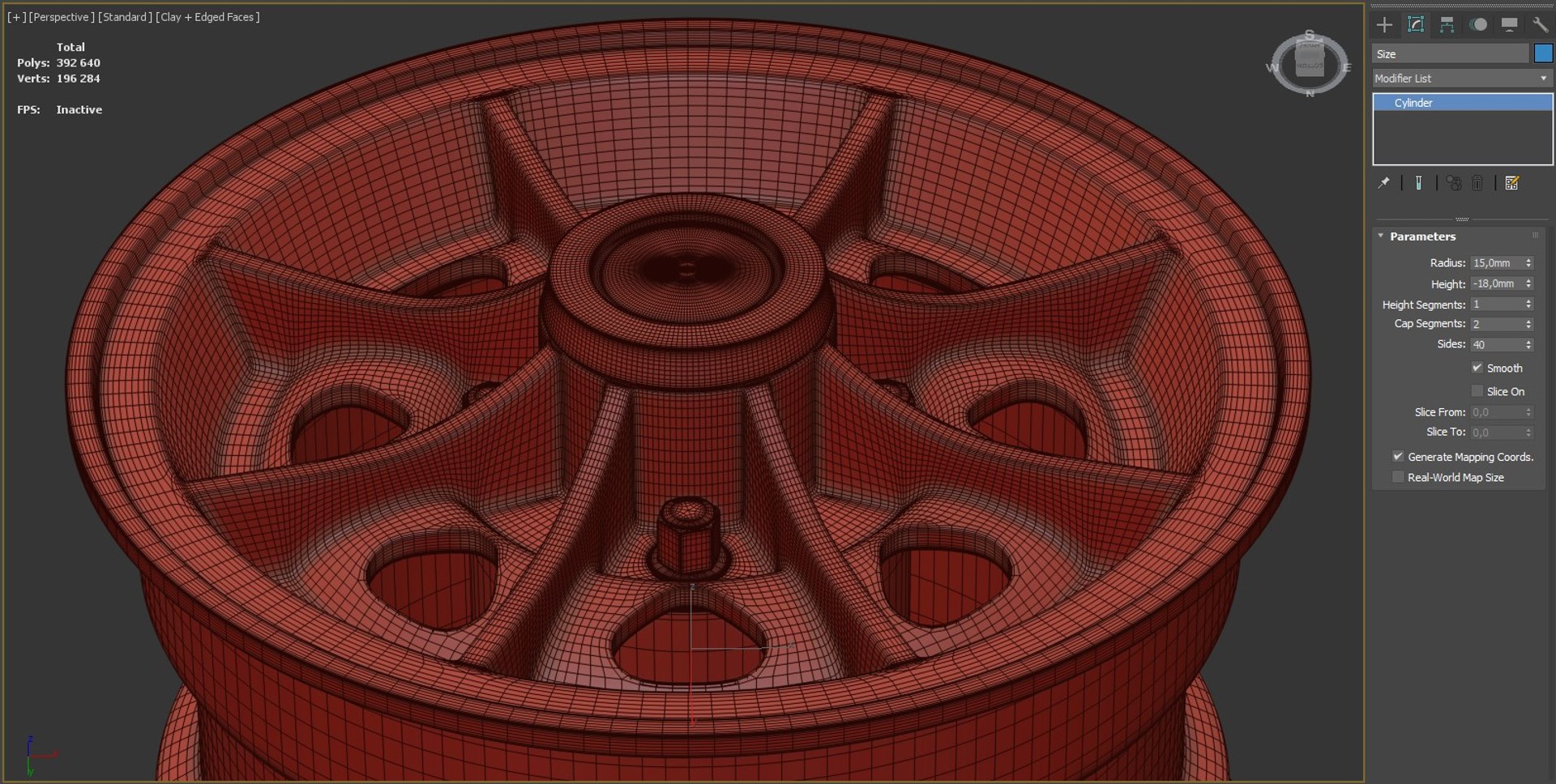 3D Classic Mini D1 Wheel - TurboSquid 2042712