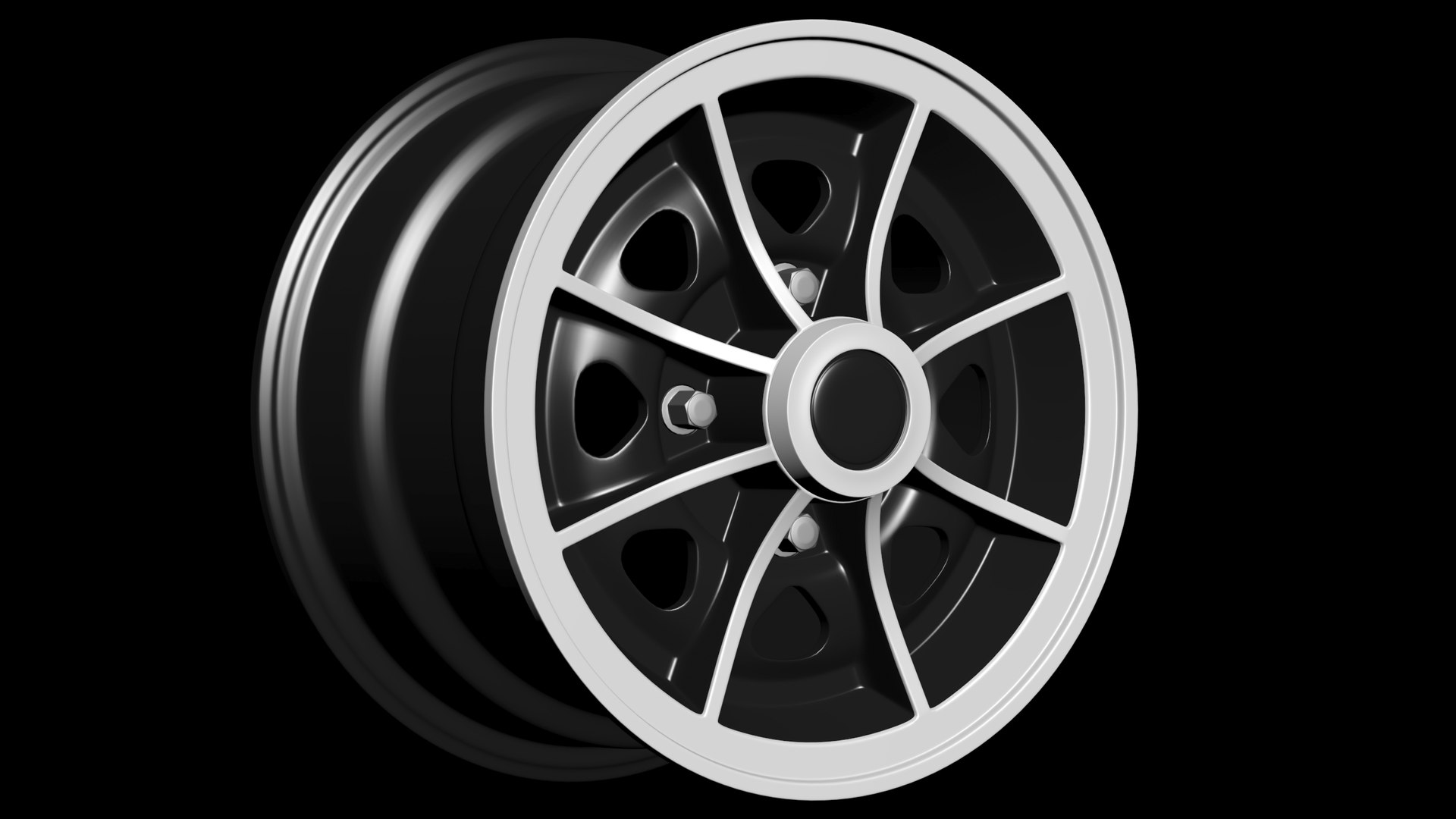 3D Classic Mini D1 Wheel - TurboSquid 2042712