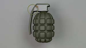 grenade explosive weapon 3D