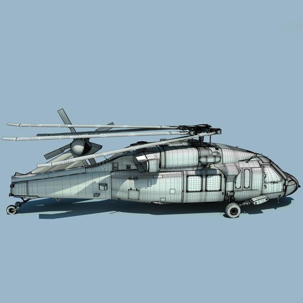 max mh-60s sikorsky military helicopter