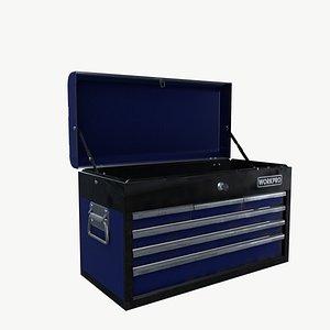 3D Tool Box model