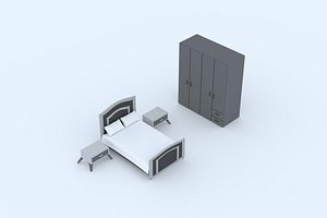3D bedroom 1