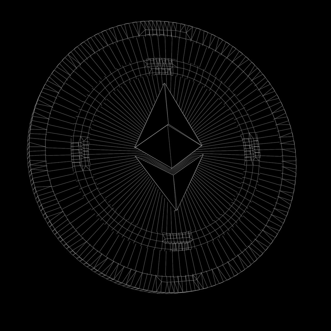 Ethereum Cryptocurrency Coin model https://p.turbosquid.com/ts-thumb/6W/LldVR4/RE/render_wireframe/png/1623761736/1920x1080/fit_q87/b625226e1ac43e8d79db90f8509dfd0f4980ab4a/render_wireframe.jpg