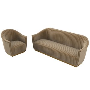 Koket Mia Sofa and Chair Set