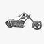 Chopper Motorcycle