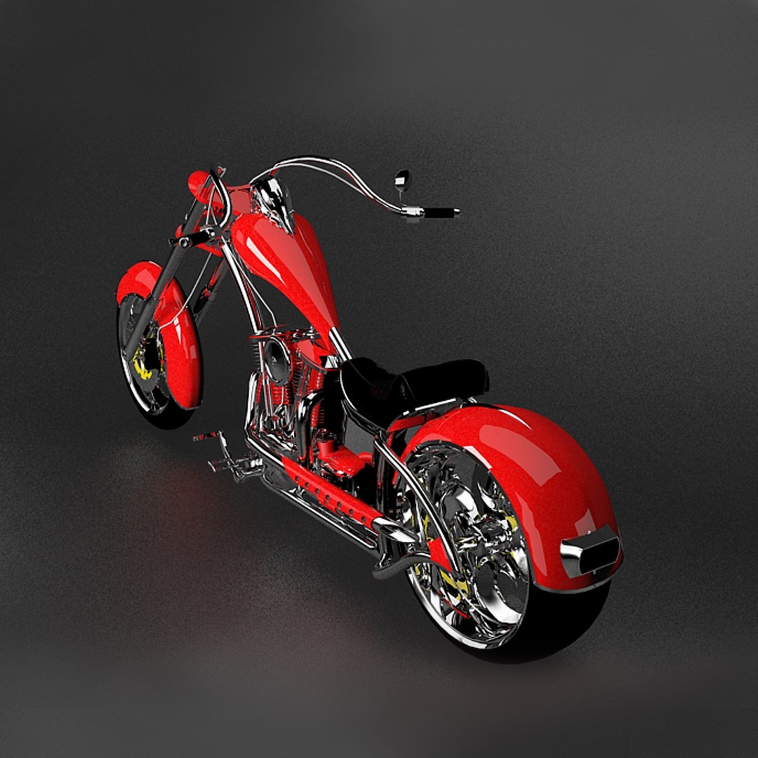 custom chopper bike