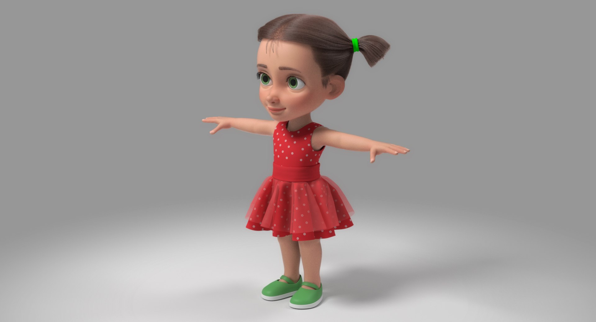 ma cartoon girl kid emma