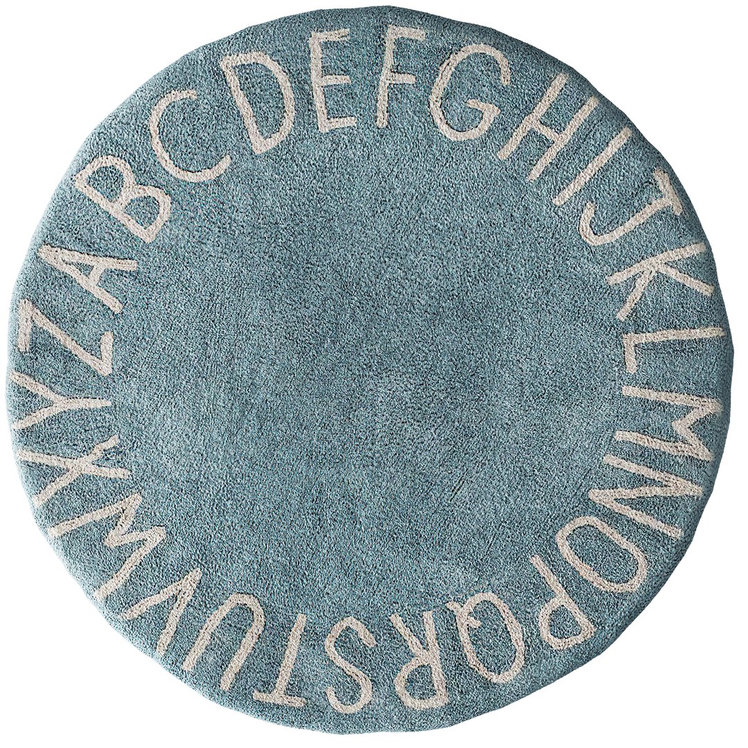 389 Washable Rug ABC Natural Black Carpet Kit For Kids 3D Model ...