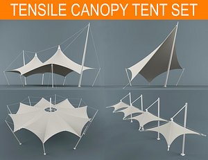 3D canopy tent
