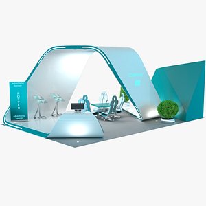 Exhibition Stand 3D model