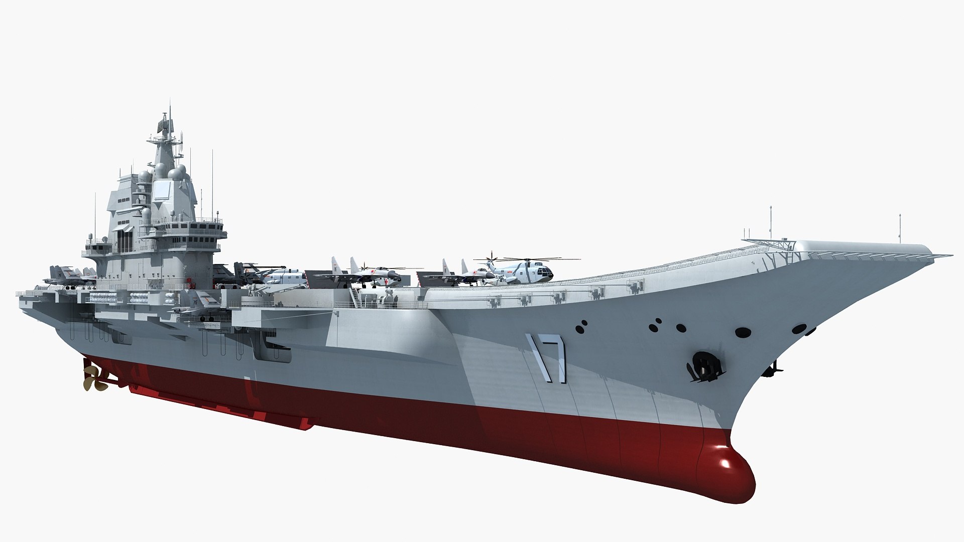 China Aircraft Carrier CV17 with shipboard aircraft 3D model https://p.turbosquid.com/ts-thumb/6W/hKgV85/L7/17_06/jpg/1692426718/1920x1080/fit_q87/ee9db55d2d8c4d6ca4a189ef7e0d62ba2c21f113/17_06.jpg