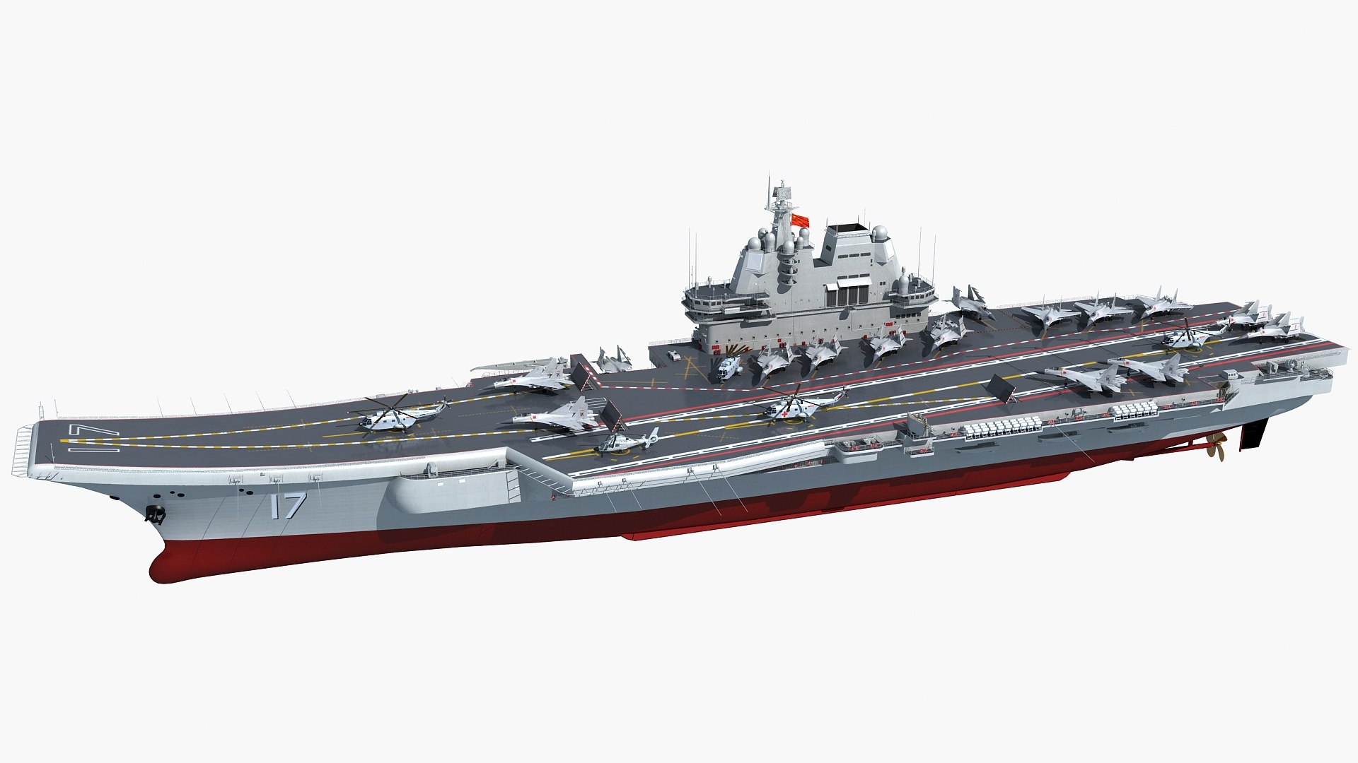 China Aircraft Carrier CV17 with shipboard aircraft 3D model https://p.turbosquid.com/ts-thumb/6W/hKgV85/ZB/17_02/jpg/1692426713/1920x1080/fit_q87/7998839b94487cf5ea1975ae4241d87823681caa/17_02.jpg