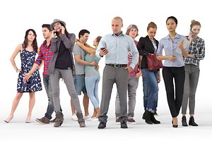 People Collection 3D model