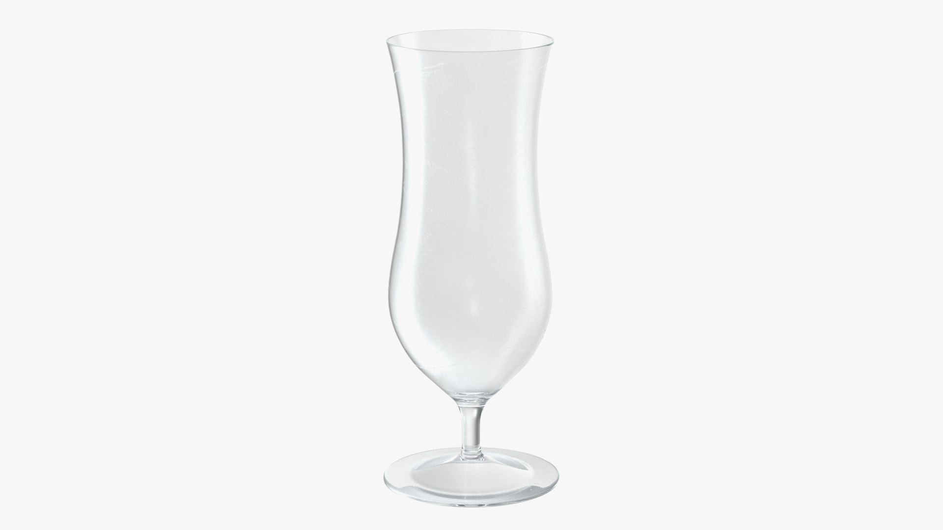 Empty Cocktail Glass 3D model preview