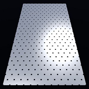 Perforated panel with 5 percent opening 25O135